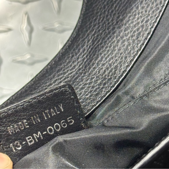 Dior Vintage Street Chic Logo Oblique Cargo Trotter in Black